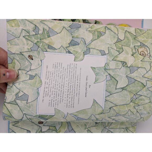 Vintage Ivy Cottage Violet Pickles Miss Biscuit Rag Doll with Teddy Bear 12” - Picture 8 of 10